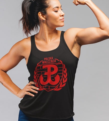 Damski tank-top POLSKA WALCZĄCA PW